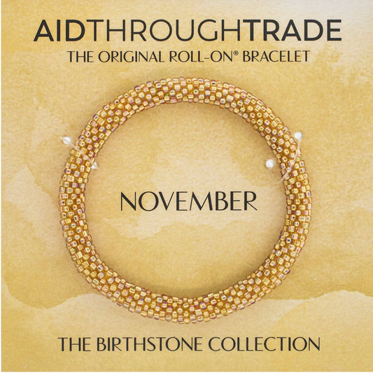 Birthstone Roll-On® Bracelets - November