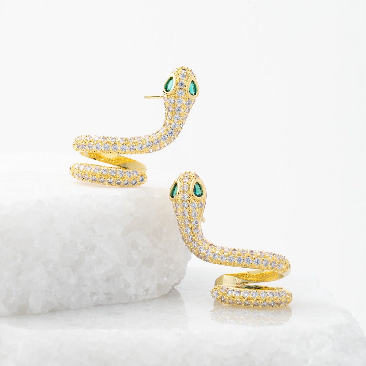 Snake 'Little Dragon' Earrings