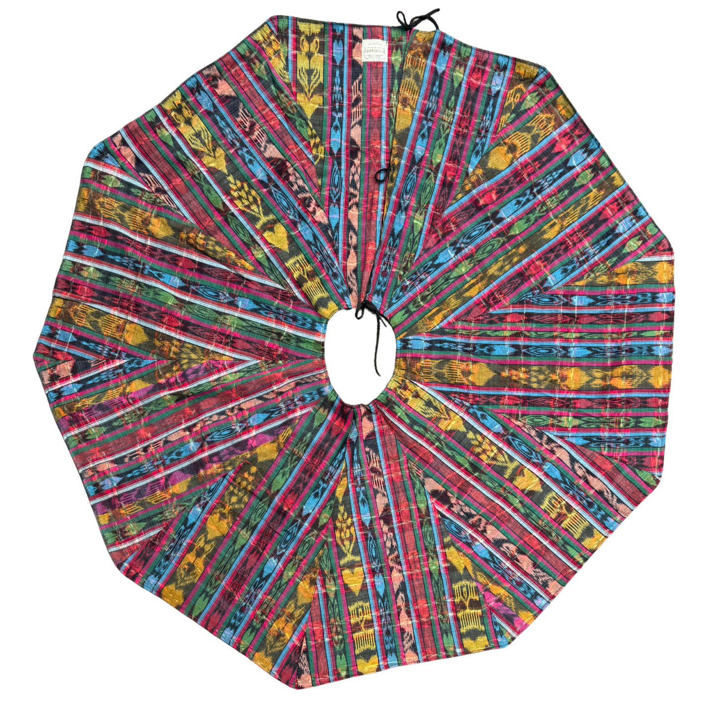 Handwoven Christmas Tree Skirt