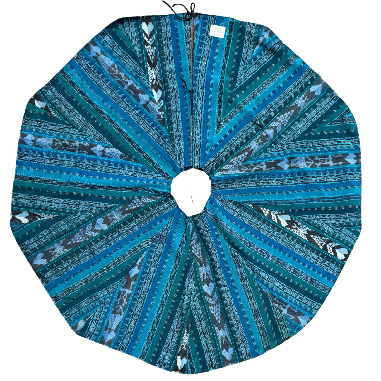 Handwoven Christmas Tree Skirt