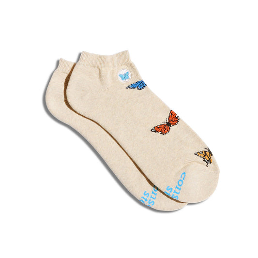 Ankle Socks that Protect Butterflies