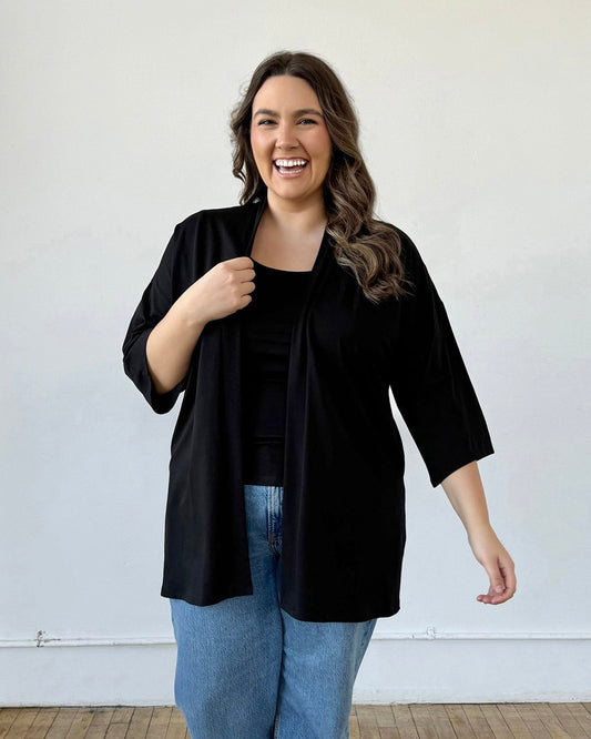 EVANA cardigan in Black