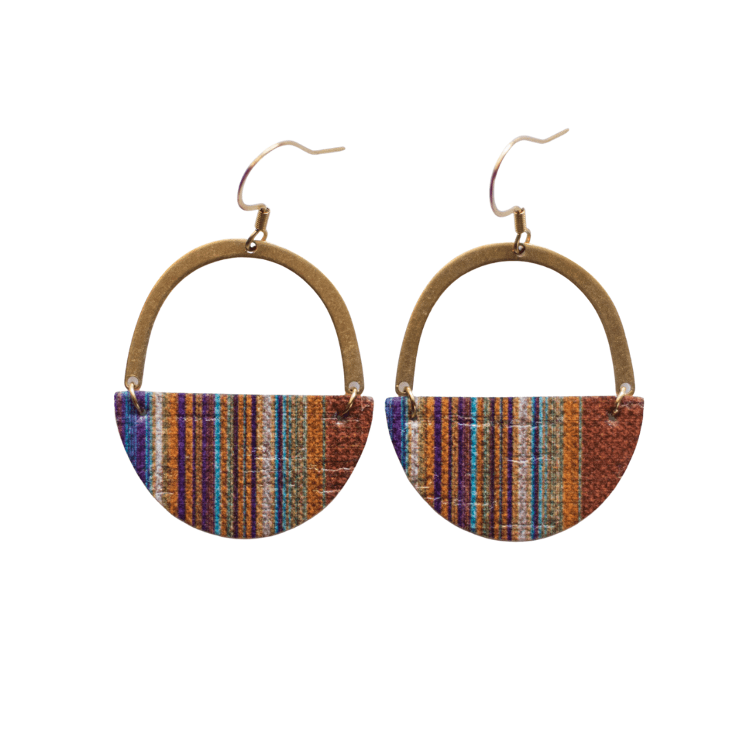 Burnt Sugar Jo Earrings