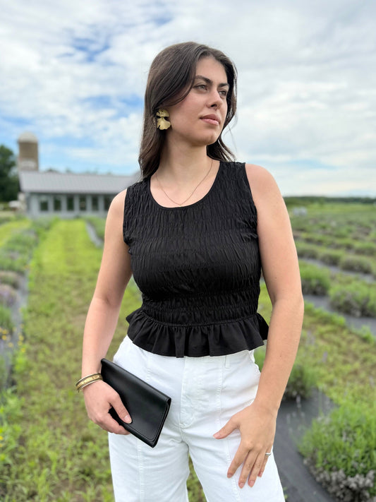 MAEVE top in Black