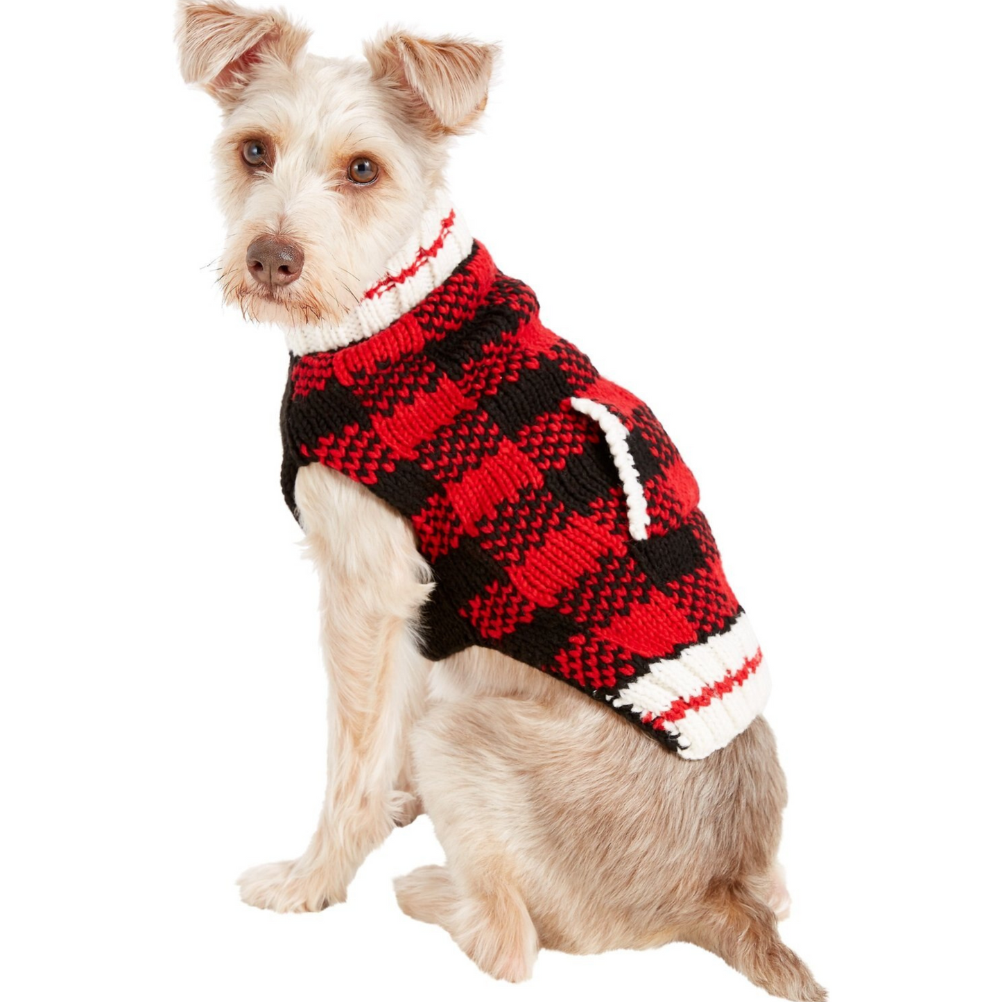Buffalo Plaid Dog Sweater