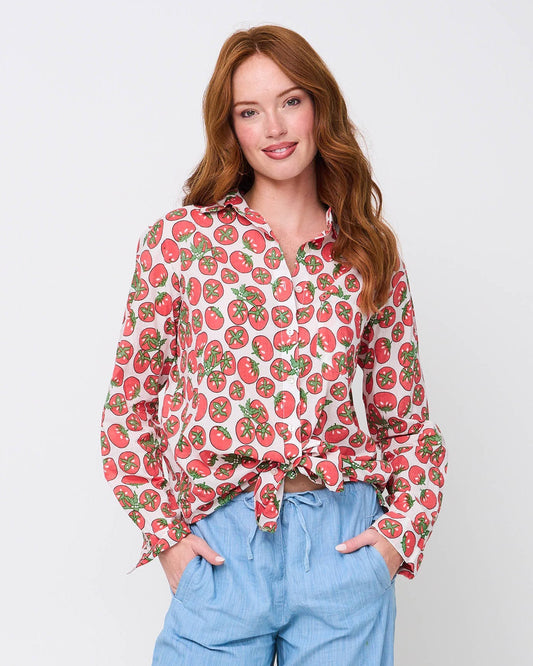 Good Boyfriend Shirt - Tomato