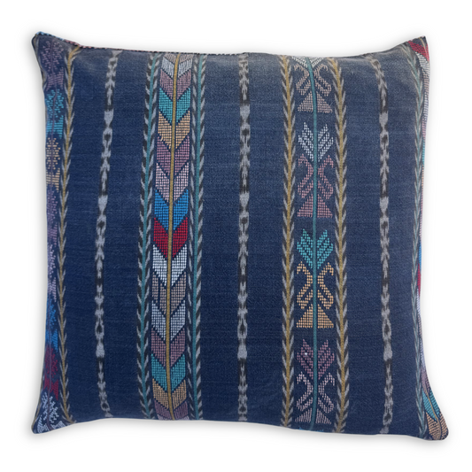 Embroidered Handwoven Corte Throw Pillow Cover