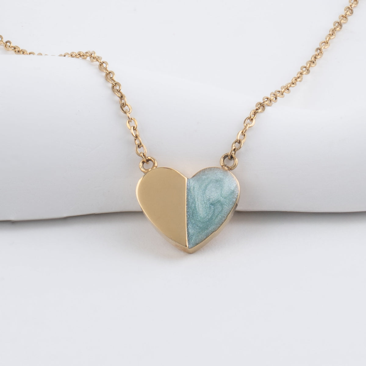 Give Hope Necklace in Mint