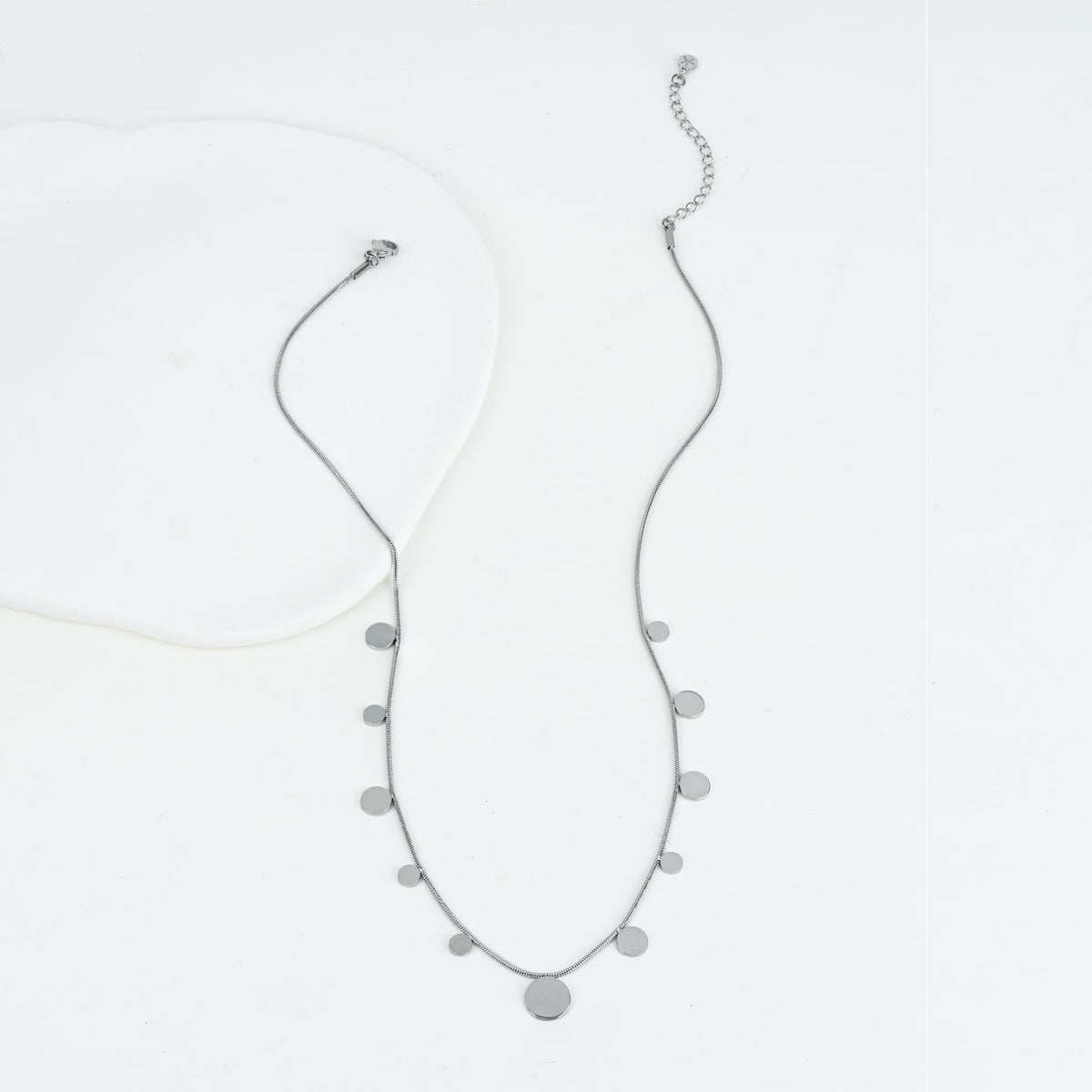 Orion's Beacon Silver Necklace