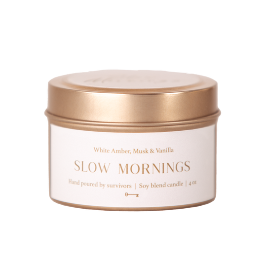 Slow Mornings 4 oz Candle