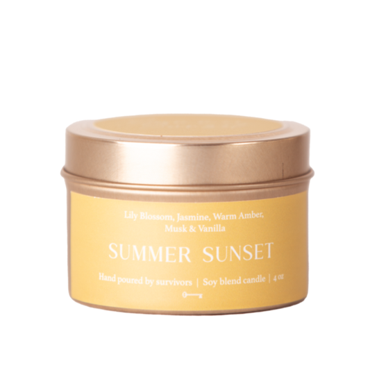 Summer Sunset 4 oz Candle