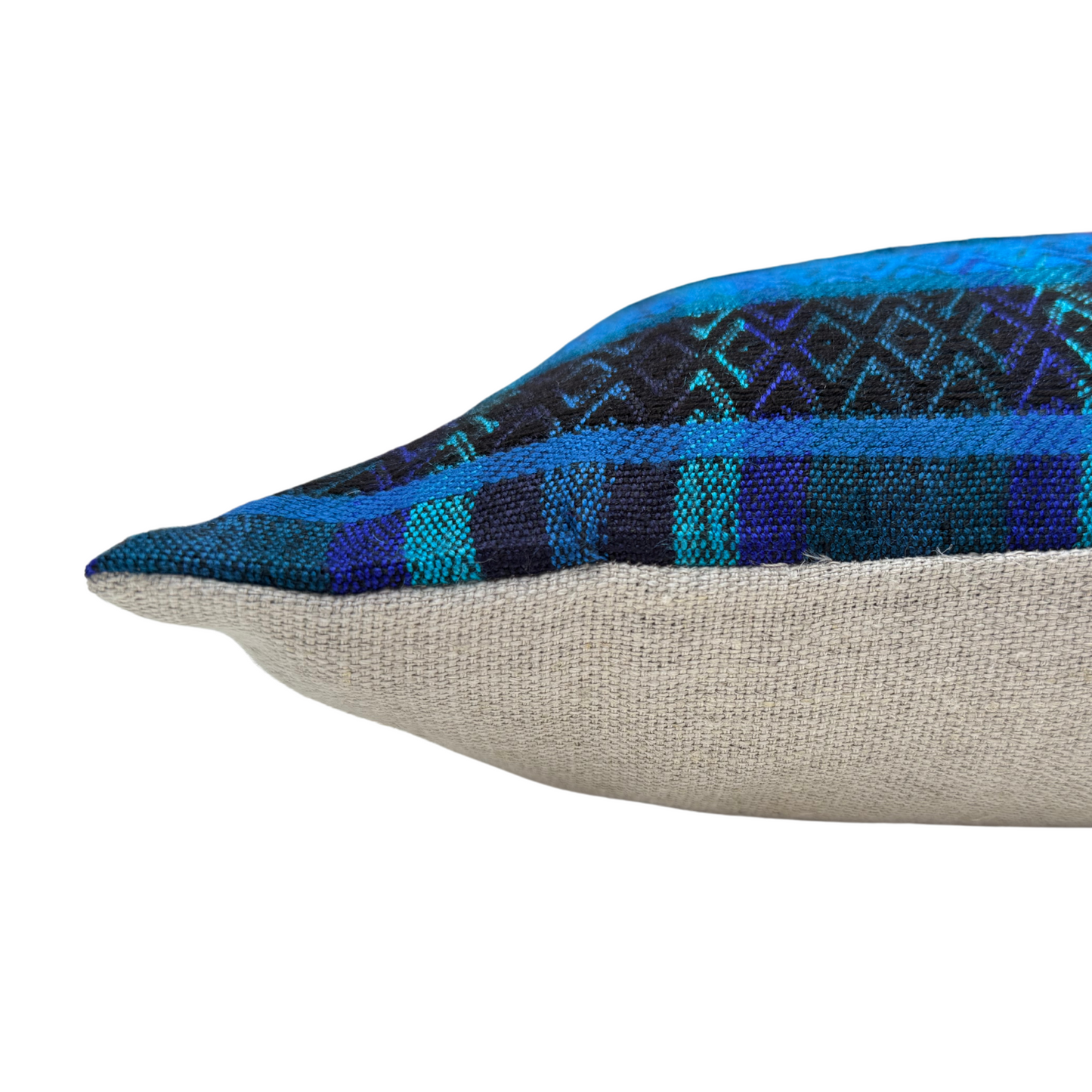 Huipil & Hemp Throw Pillow Cover