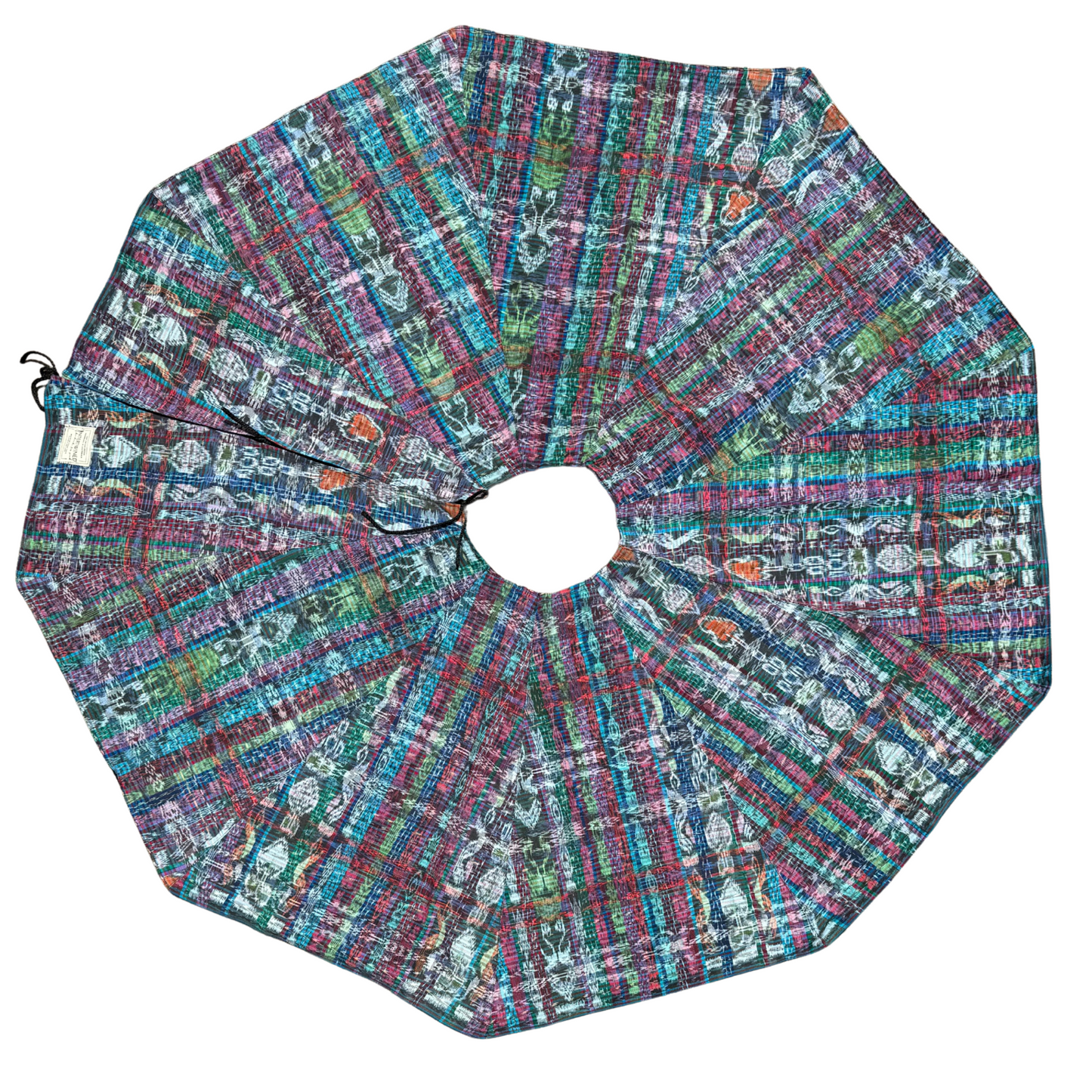 Handwoven Christmas Tree Skirt