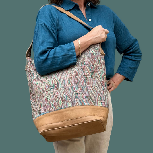 Huipil Bucket Bag