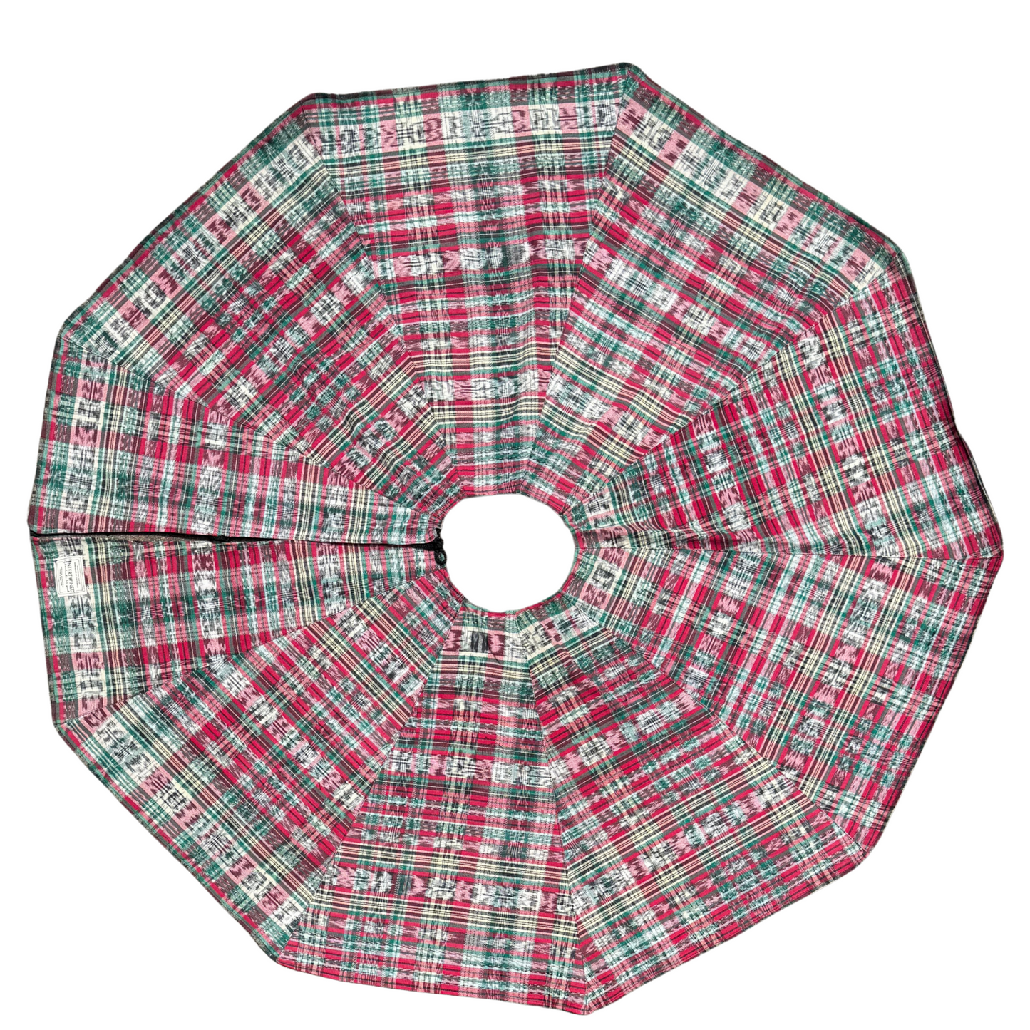 Handwoven Christmas Tree Skirt