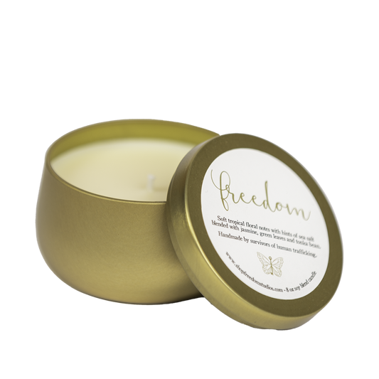 Freedom Tin Candle