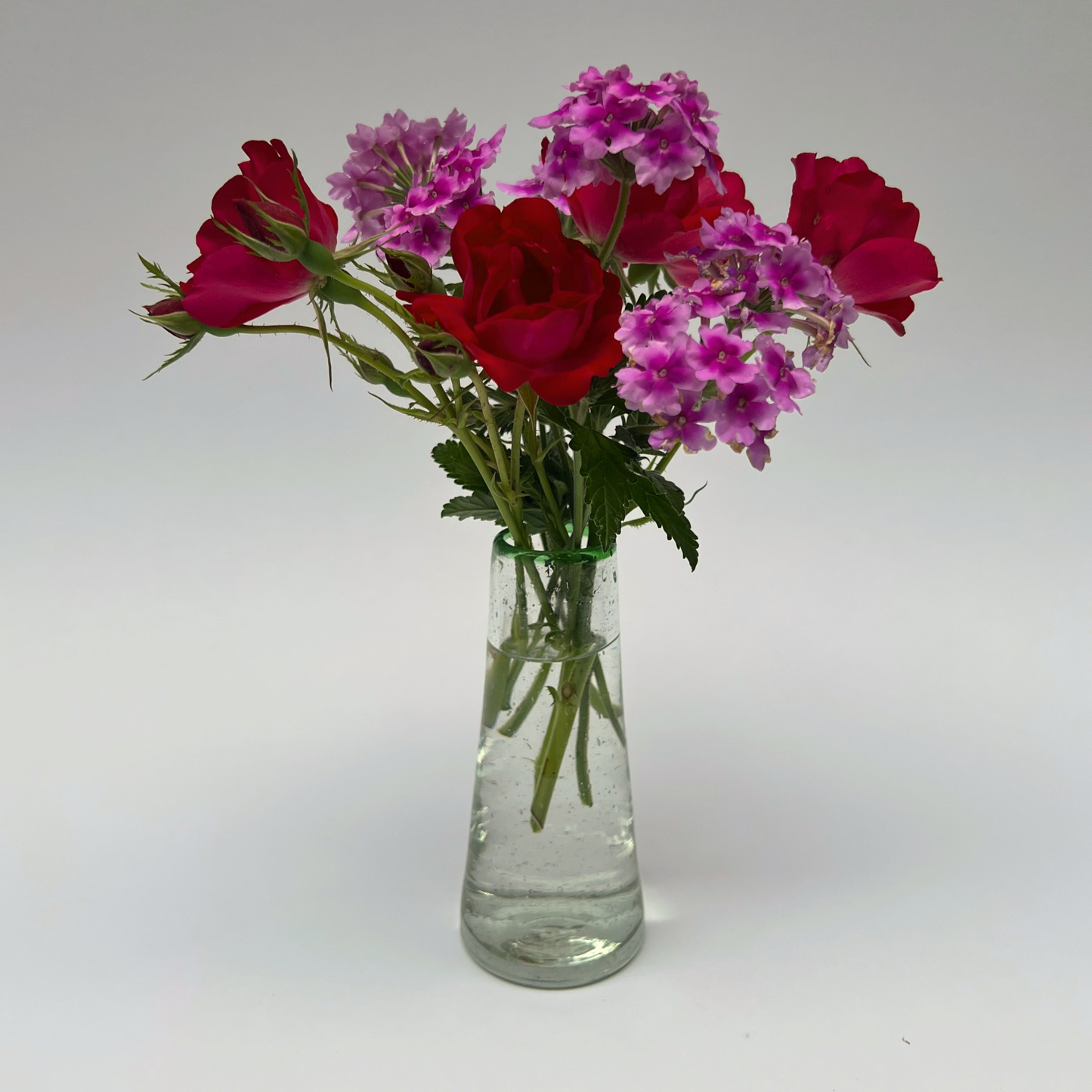 Handblown Glass Volcano Vase