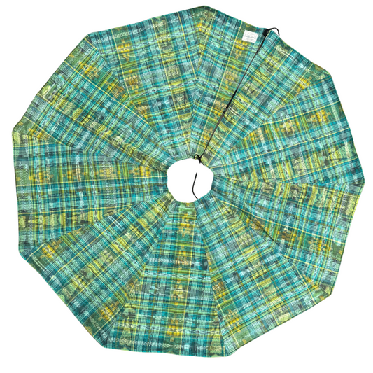 Handwoven Christmas Tree Skirt