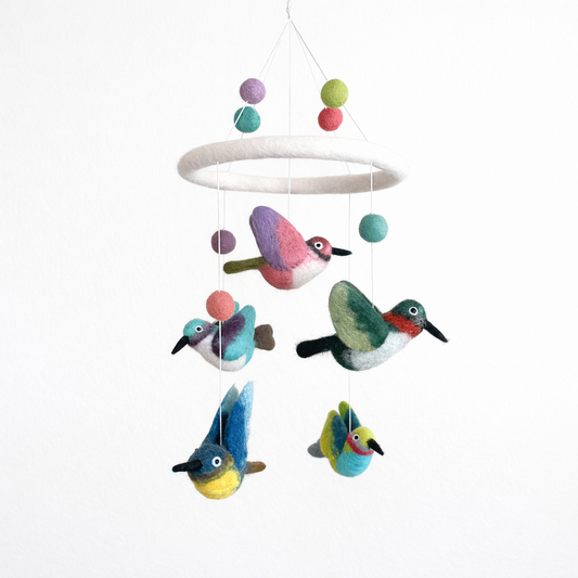 Hummingbird Baby Mobile