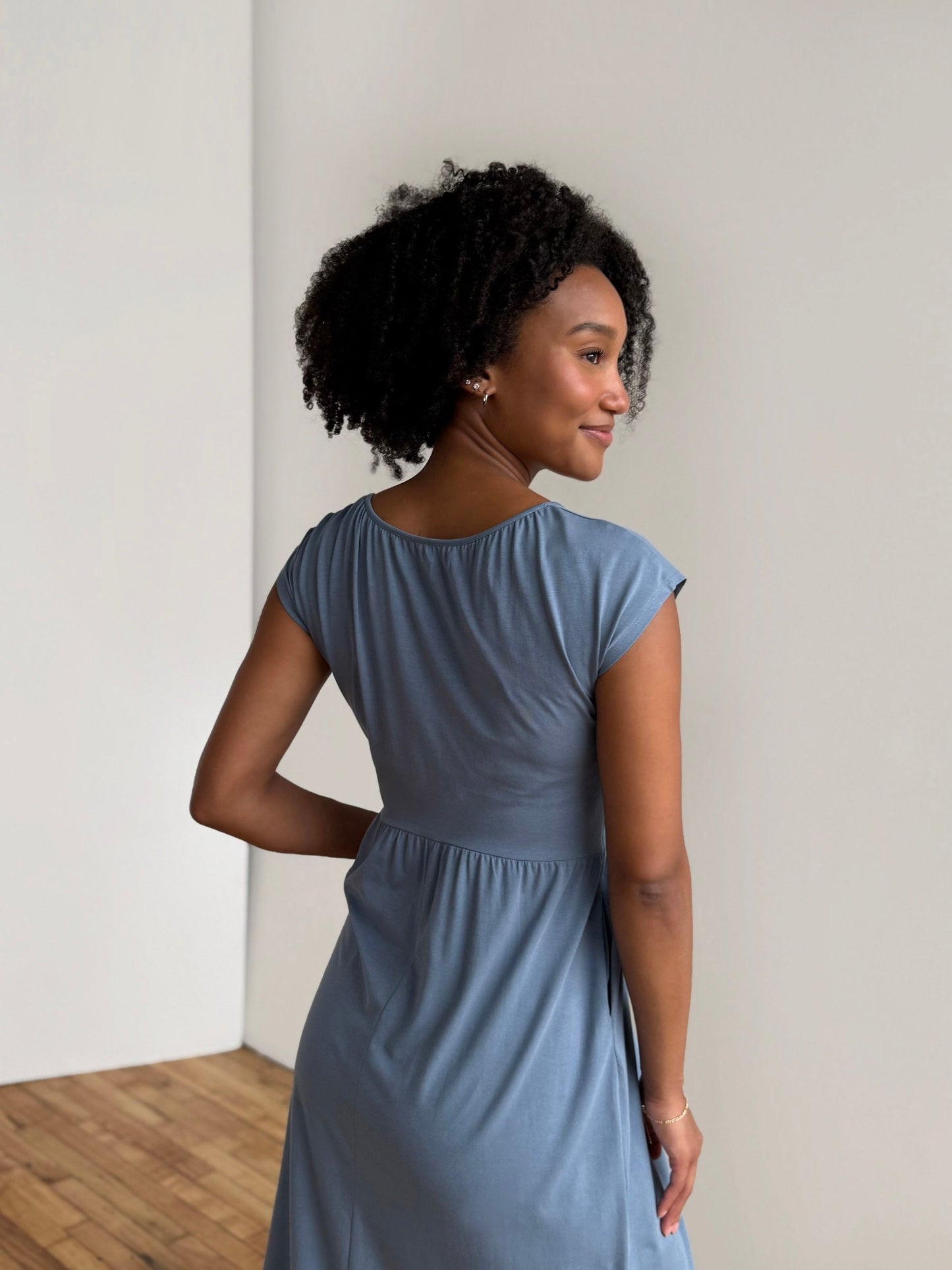 DINAH dress in Blue Dusk ONLY $49 UNTIL SUNDAY