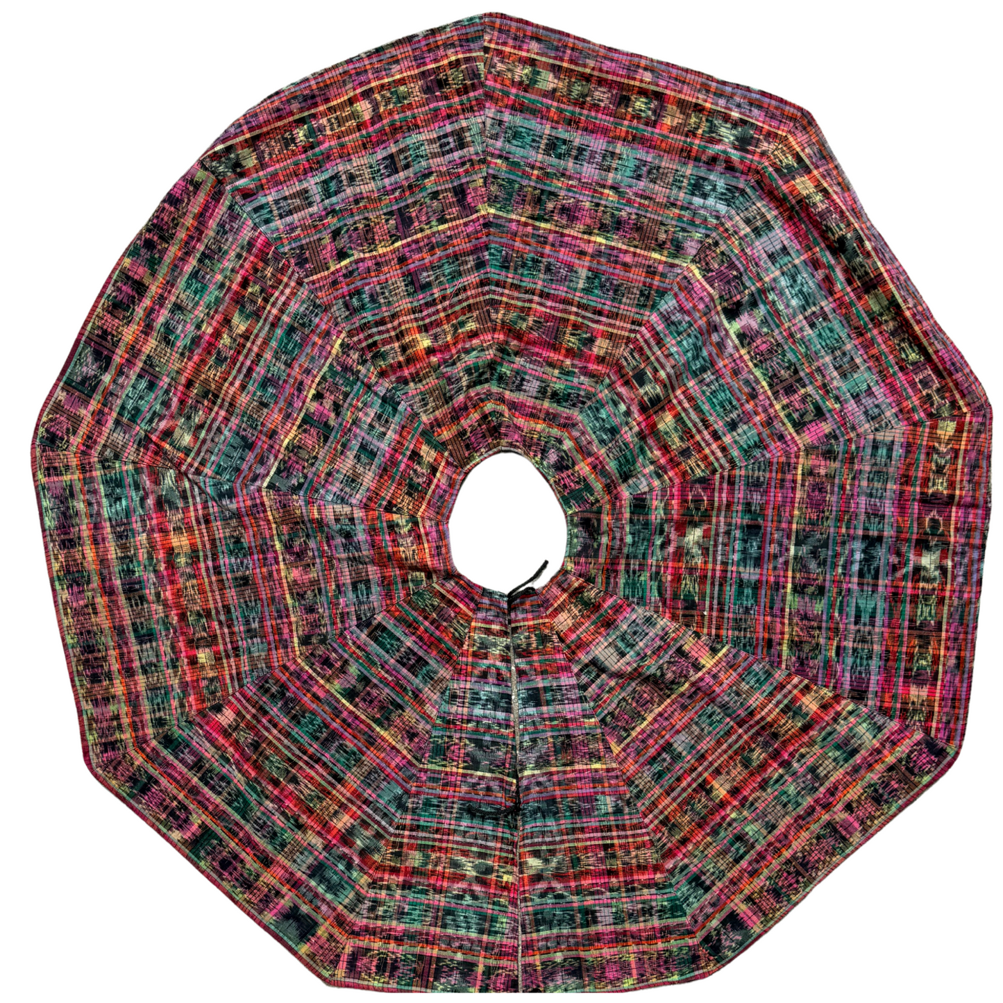 Handwoven Christmas Tree Skirt