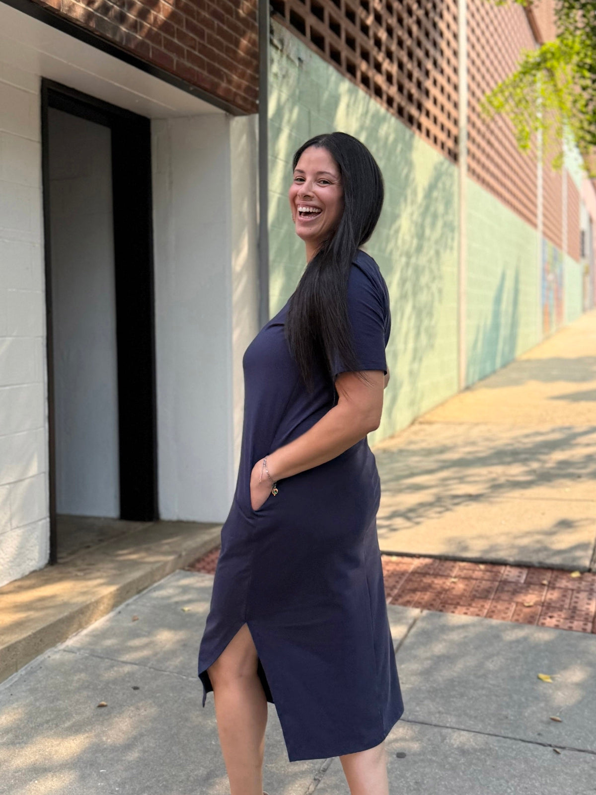 PALOMA dress in Navy