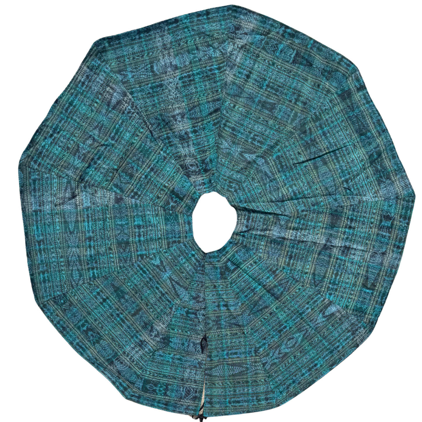 Handwoven Christmas Tree Skirt