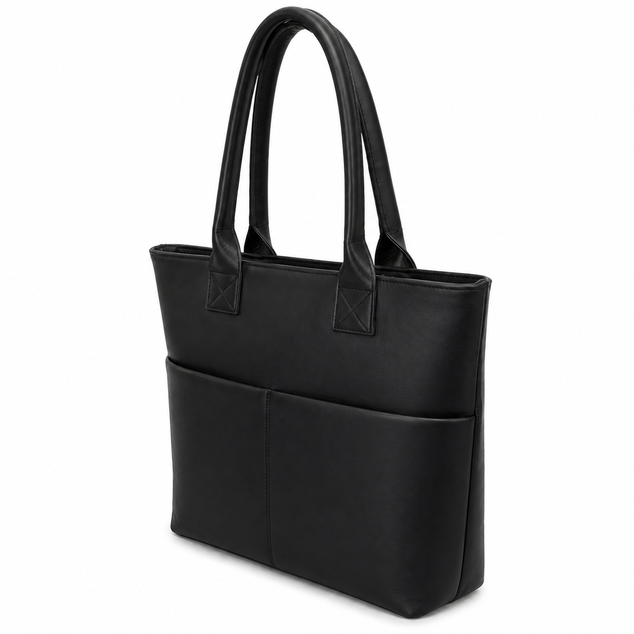 Classic Leather Tote Bag (Structured)