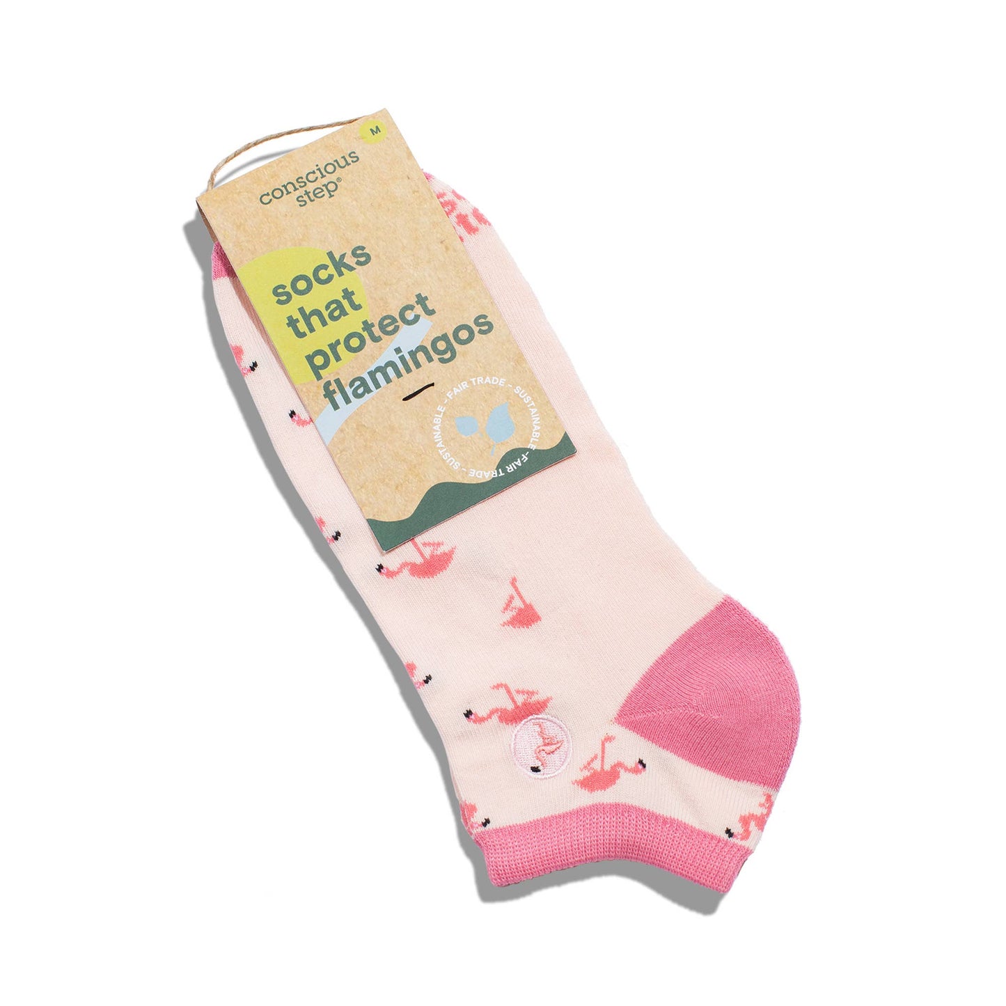 Ankle Socks that Protect Flamingos | Gifts for Animal Lovers