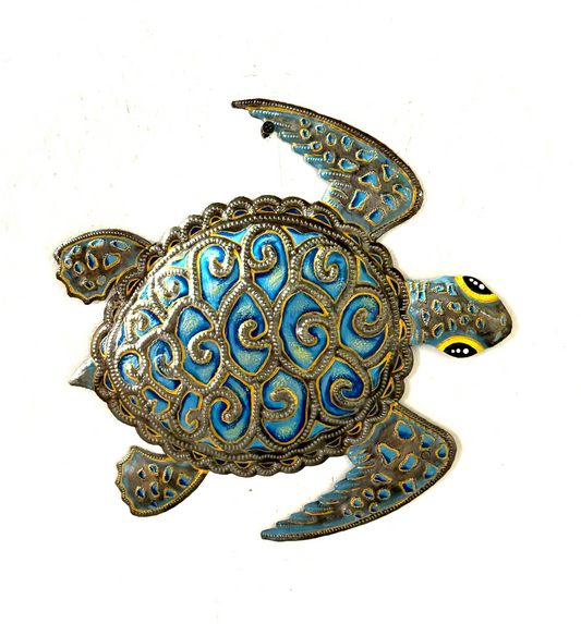 Medium Orilien Turtle- Blue