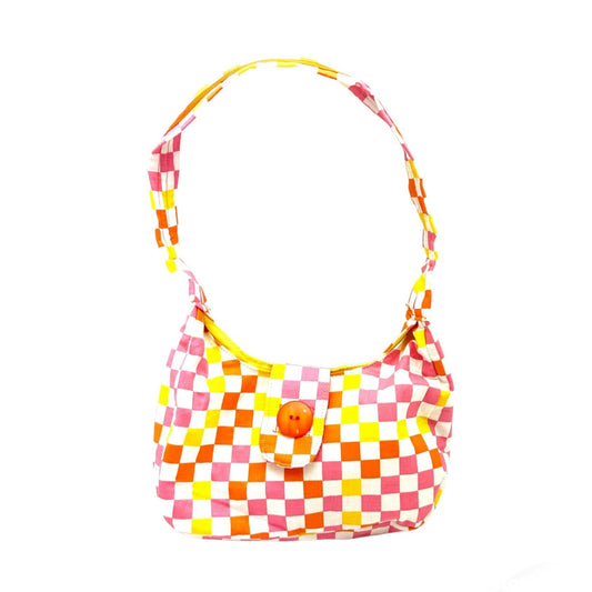 Girl's Mini Purse- Pink/Orange