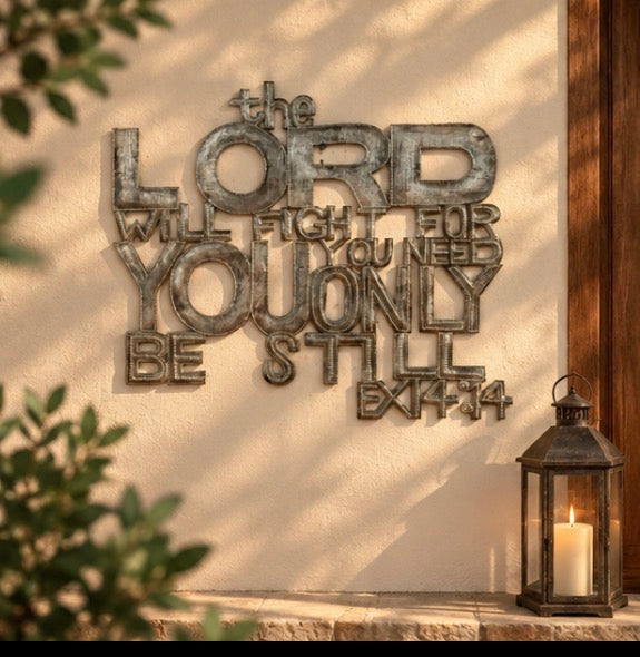 The Lord will Fight for You