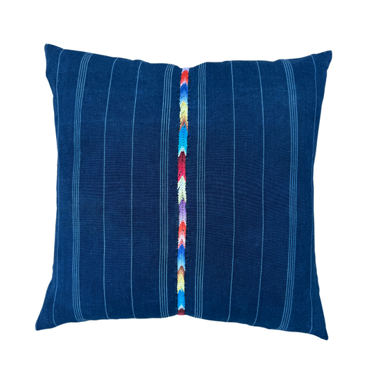 Indigo Corte Pillow Cover