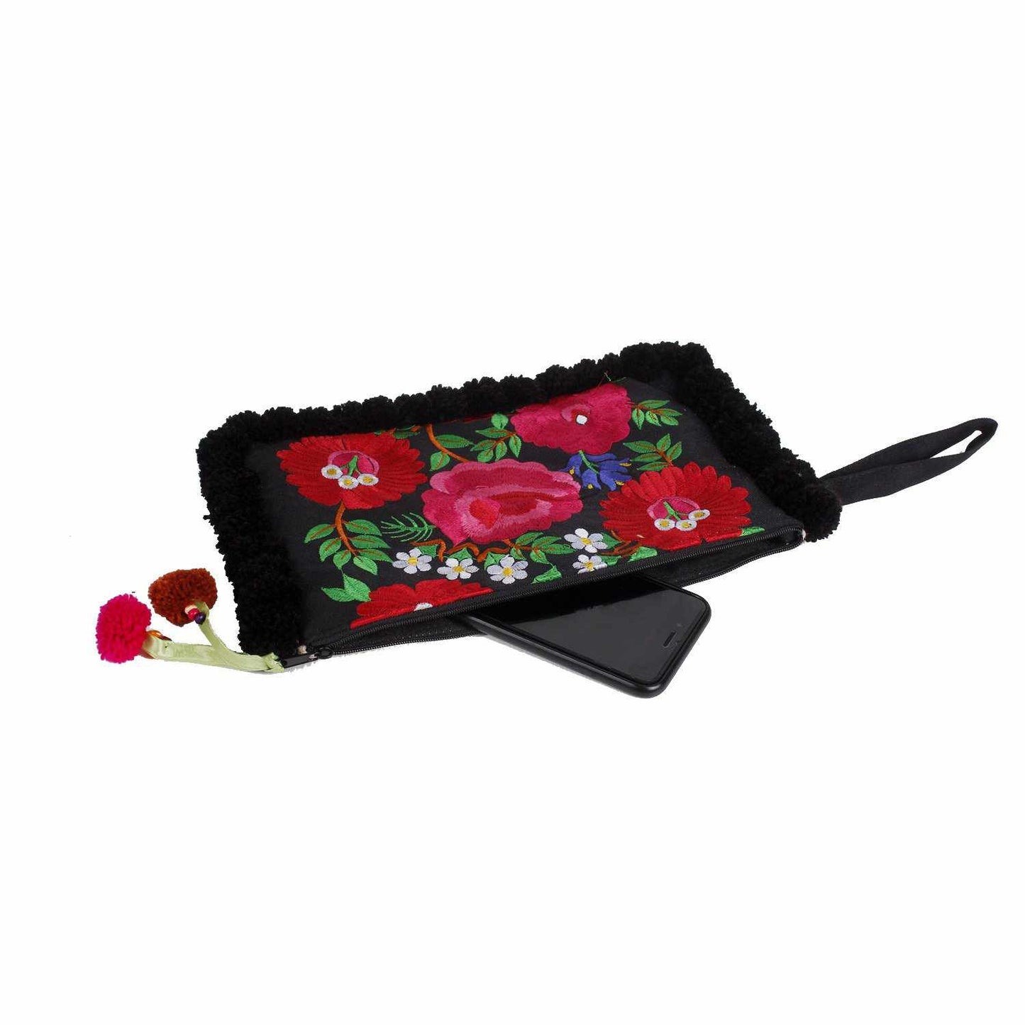 Pom Pom Flower Wristlet - Thailand