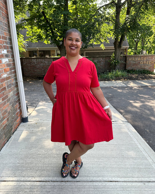Sunset Knit Dress