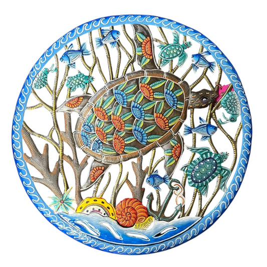 Ocean Bed Turtle Round