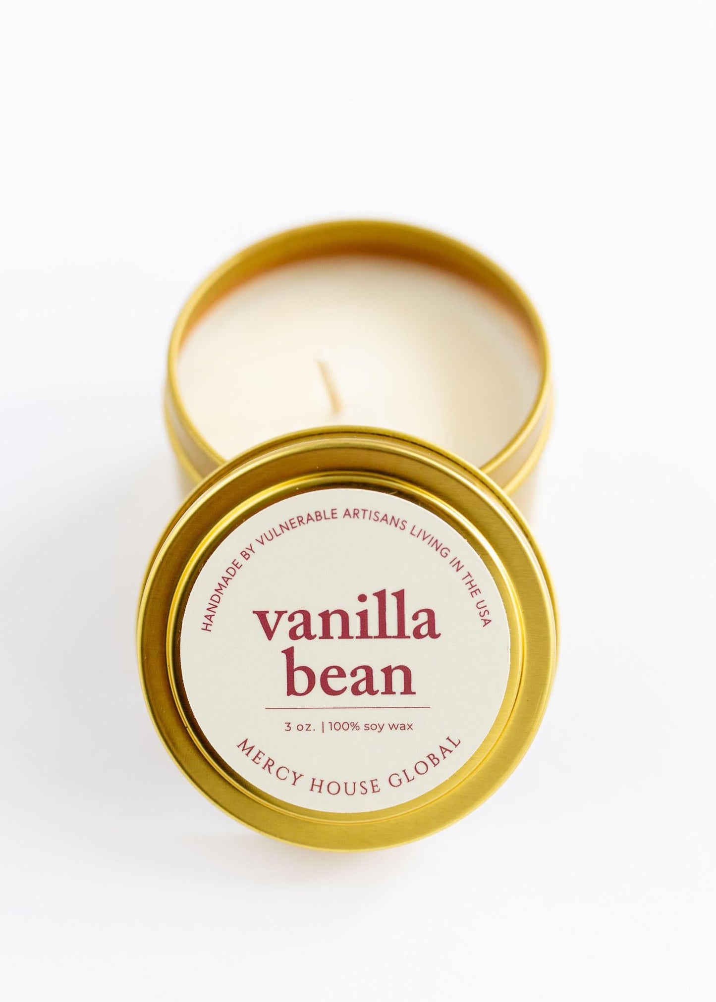Vanilla Bean Candle | 3 oz. Tin