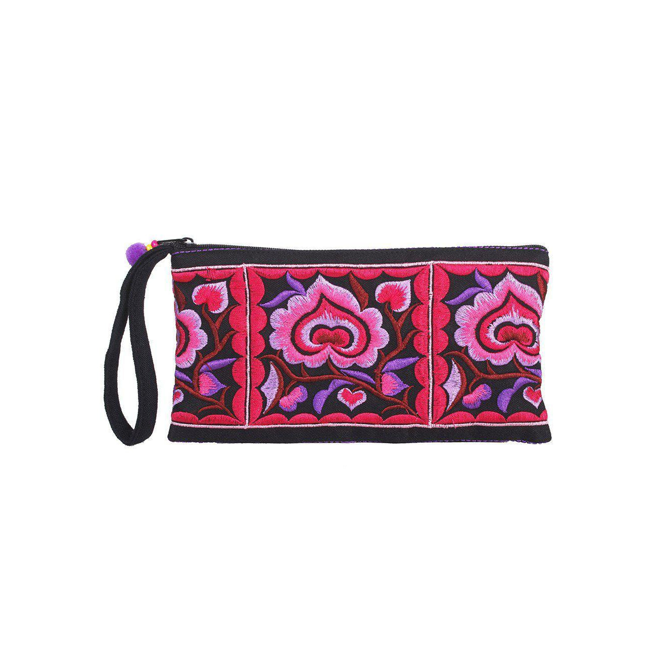 Deco Embroidered Wristlet - Thailand