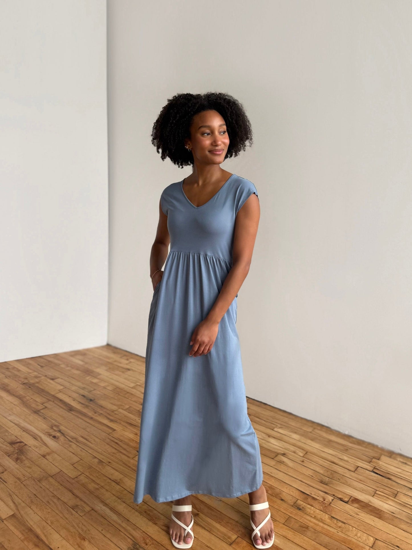 DINAH dress in Blue Dusk ONLY $49 UNTIL SUNDAY