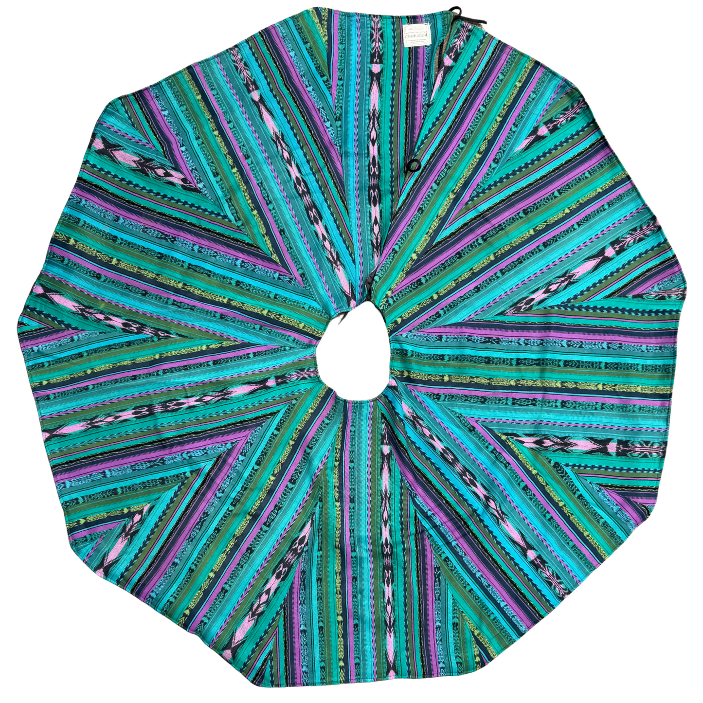 Handwoven Christmas Tree Skirt