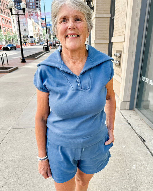 Knit Ribbed Cap Sleeve Top