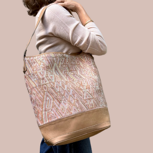 Huipil Bucket Bag