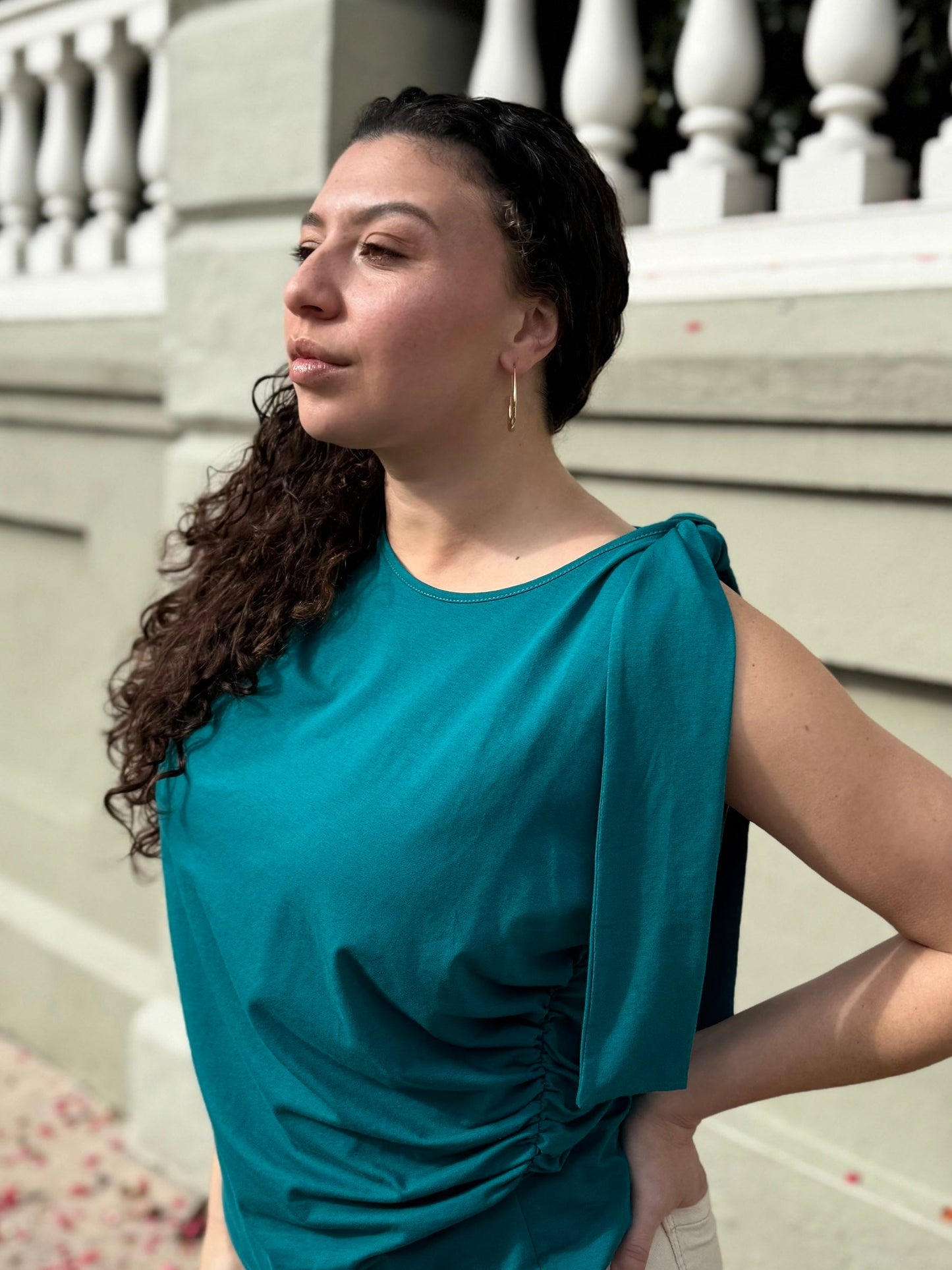 KERRINE top in Teal