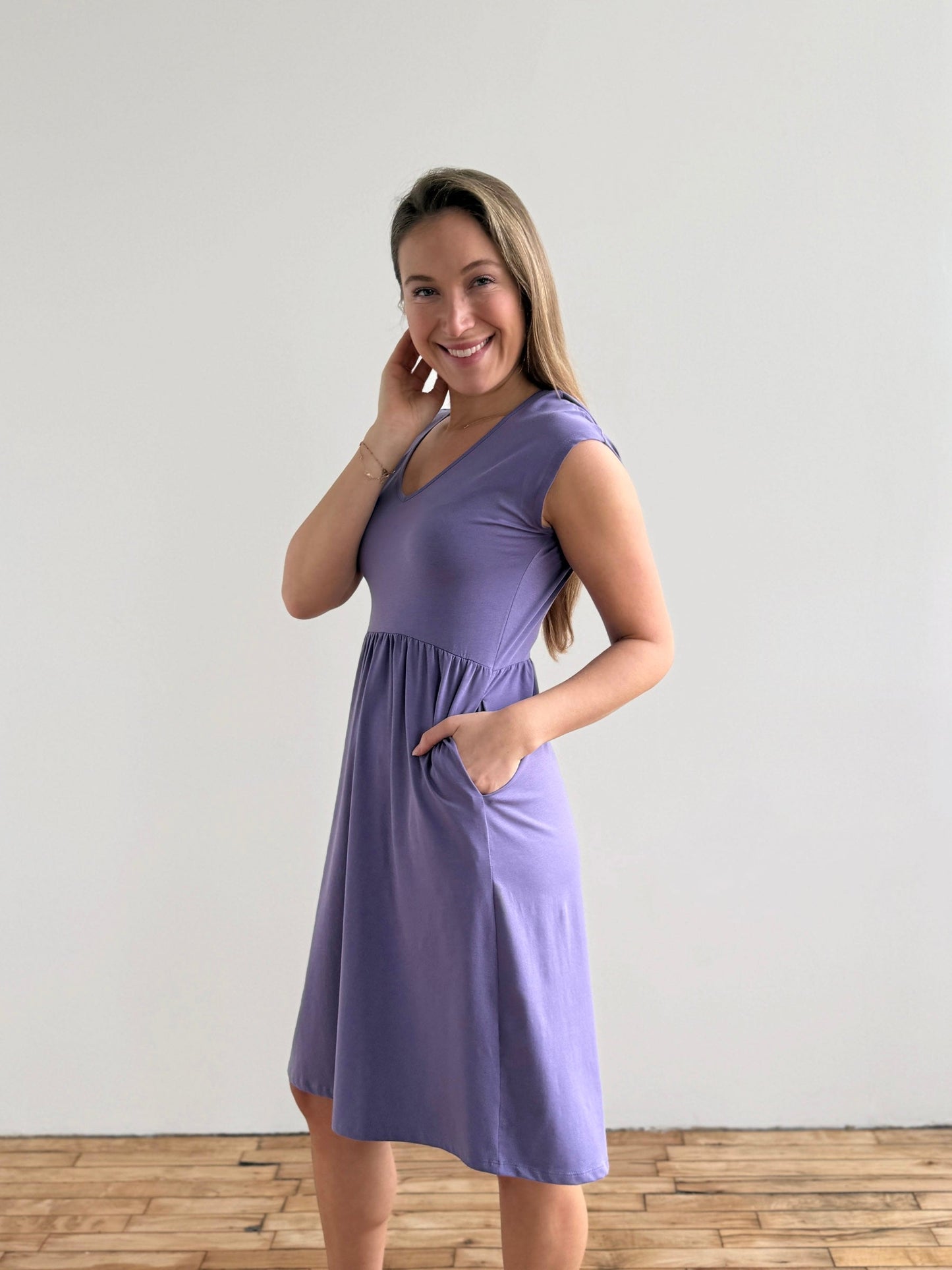ESSIE dress in Purple Haze