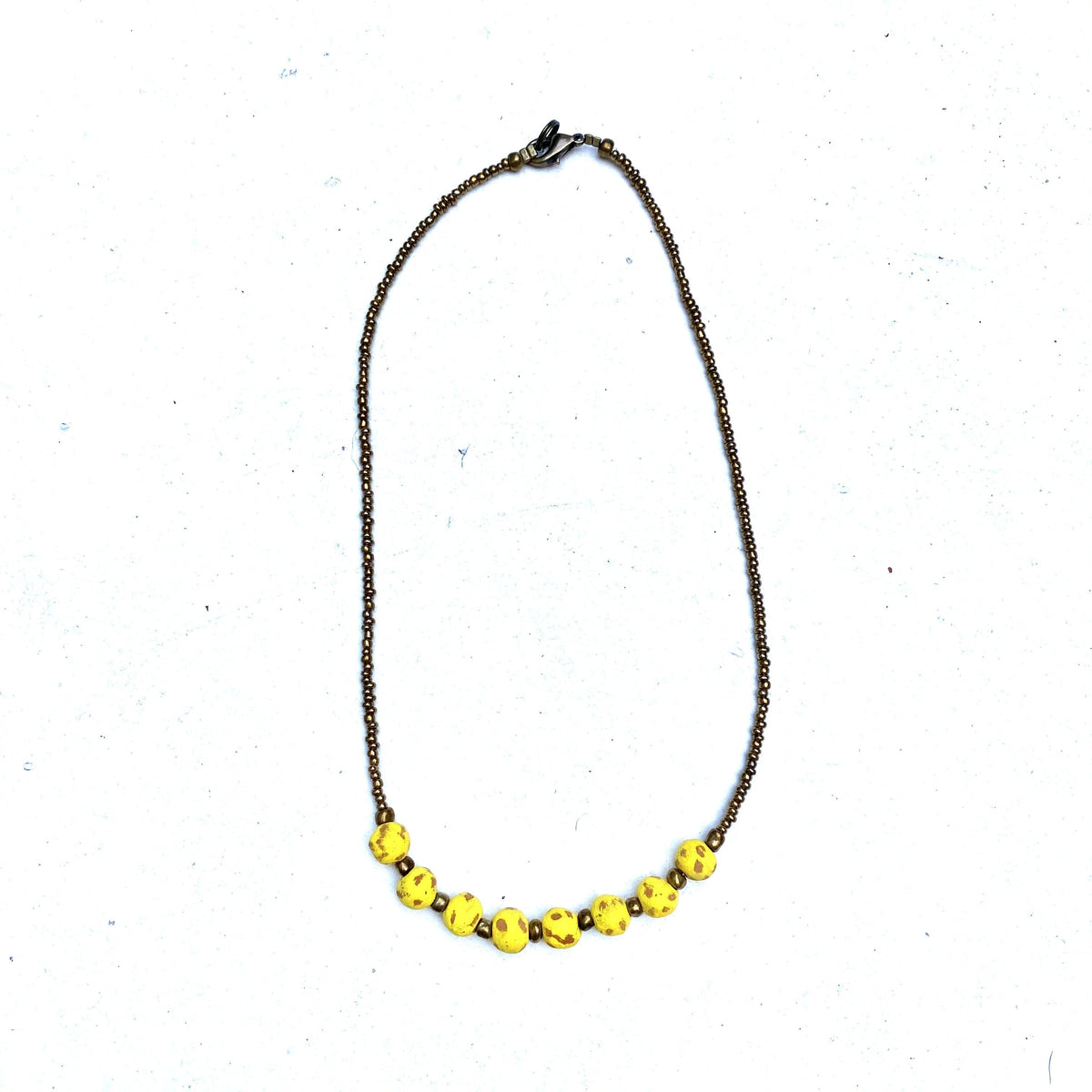 Antique Ceramic Necklace