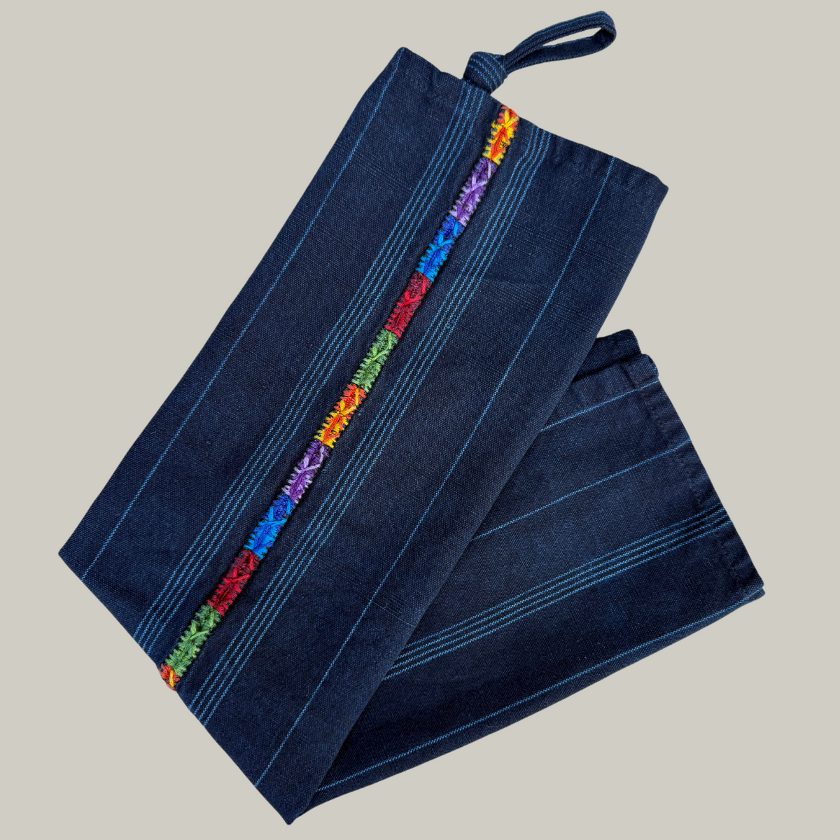 Indigo Cotton Handwoven Kitchen Towel (More Colors Available)