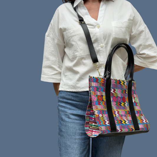Huipil Tote & Crossbody Bag