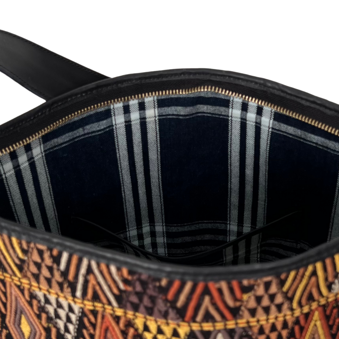 Huipil Bucket Bag