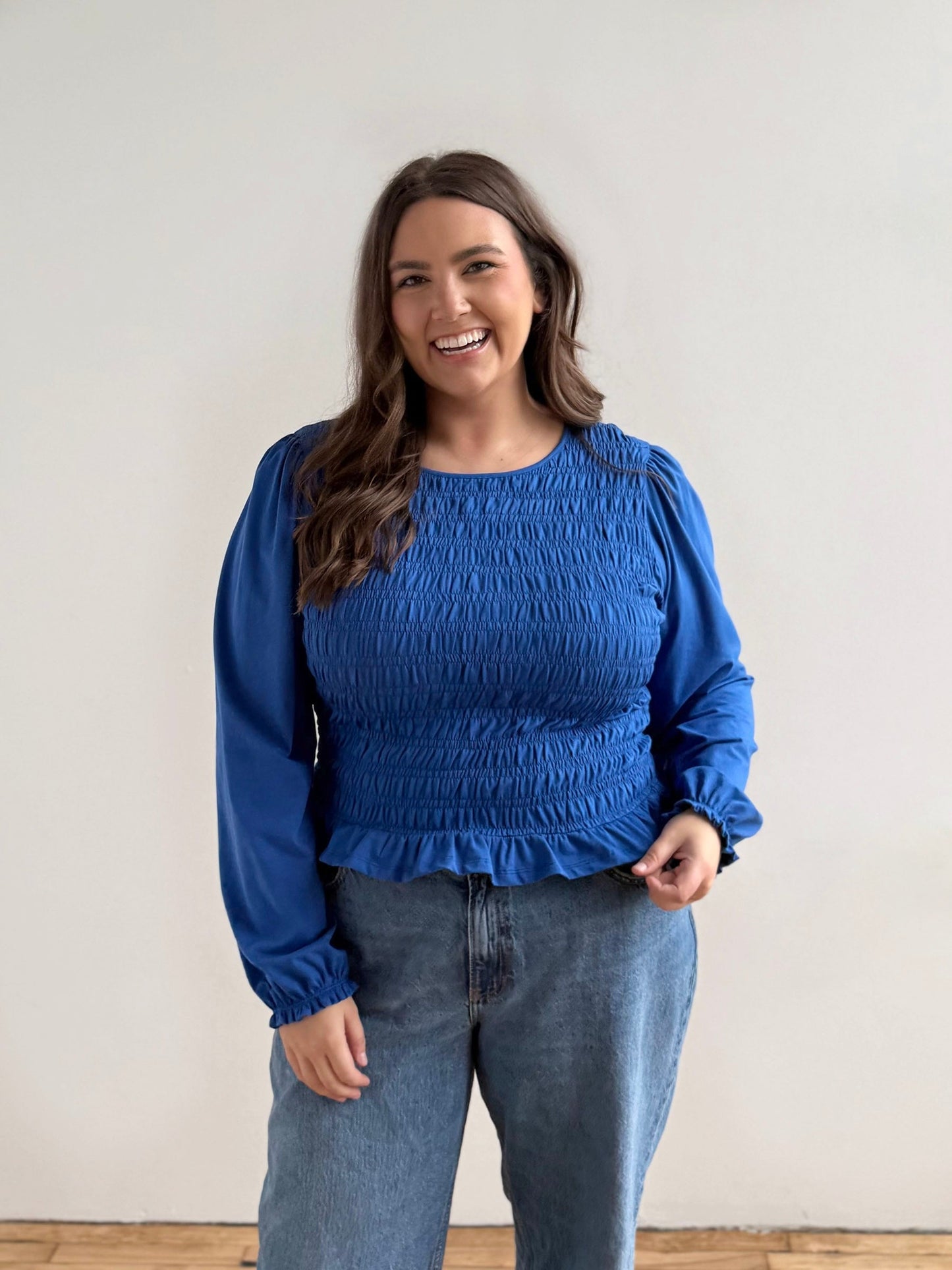 CAECILIA top in Blue Iolite