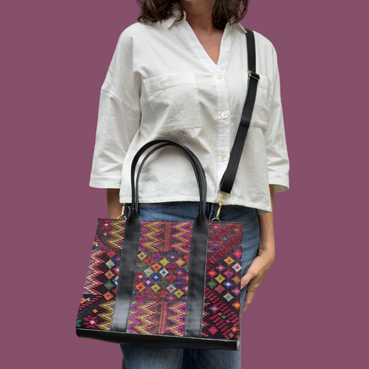 Huipil Tote & Crossbody Bag